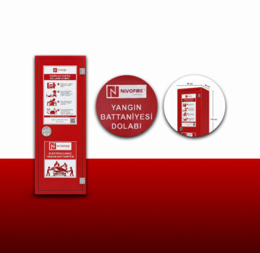 Yangın Sınırlama Battaniyesi Dolabı
