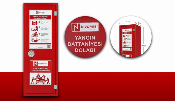 Yangın Sınırlama Battaniyesi Dolabı Yangın Sınırlama Battaniyesi Dolabı