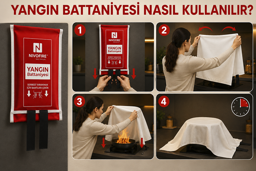 Yangın battaniyesi rehberi